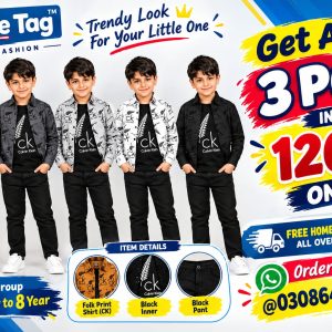 Pre Winter Offer 3 Pcs (Pant, Shirt & Inner)