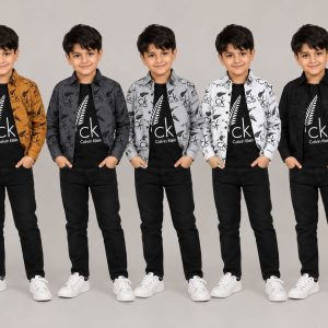 Kids 3 Pcs (Pant, Shirt & Inner)