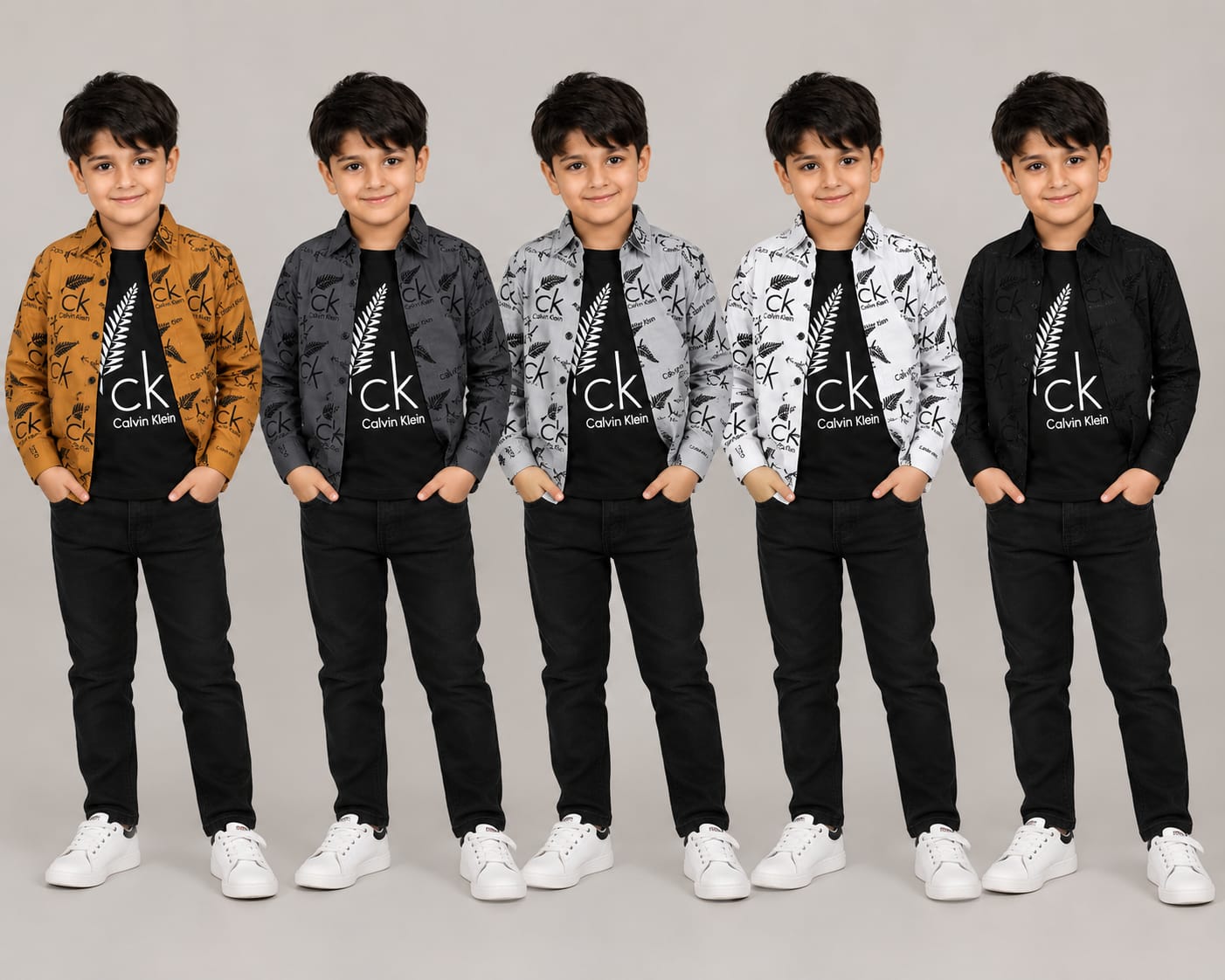 Kids 3 Pcs (Pant, Shirt & Inner)