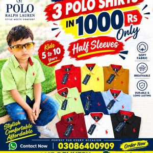 "Summer Out Offer"-Polo Casual Shirt Half Sleeves