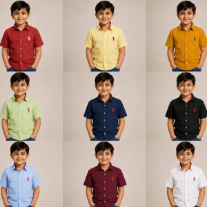 Cambric Fabric Casual Shirt